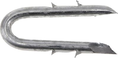 Hillman Fas-N-Tite Galvanized Double Barbed Fence Staples, 2-1/2 in., 5 lb.