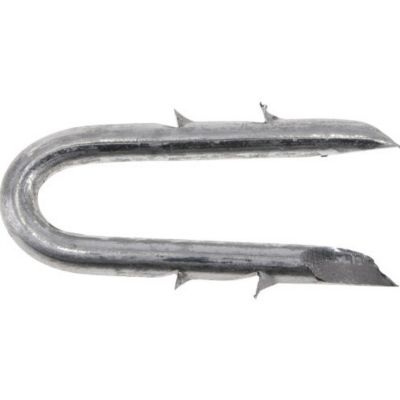 Image showing  Fas-N-Tite Galvanized Double Barbed Fence Staples, 1-3/4 in., 696-Pack