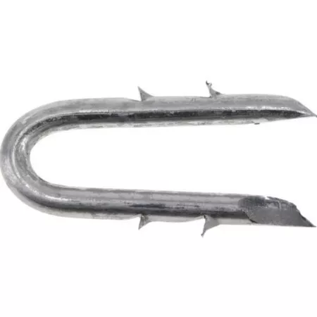 Hillman Fas-N-Tite Double Galvanized Barbed Wire Fence Staples 1-3/4 in Pack of 696 Fencing Hardware