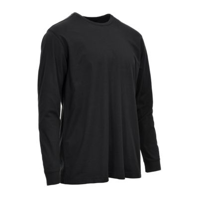 Image showing  Men's Jersey Crew Neck Long-Sleeve T-Shirt