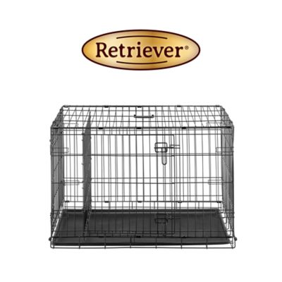 Image showing  2-Door Metal Wire Pet Crate