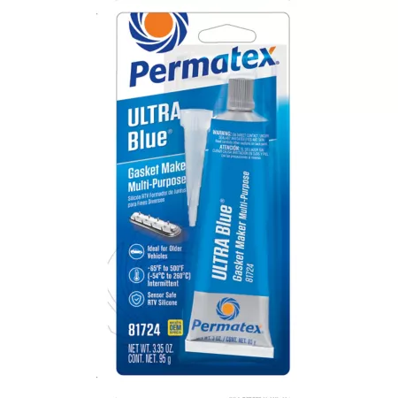 Permatex Sensor-Safe Blue RTV Silicone Seal Manufacturer 3 oz. Tractor Gaskets & O-Rings