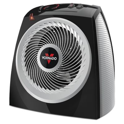 Vornado VH10 Whole Room Vortex Heater with Adjustable Thermostat, Black