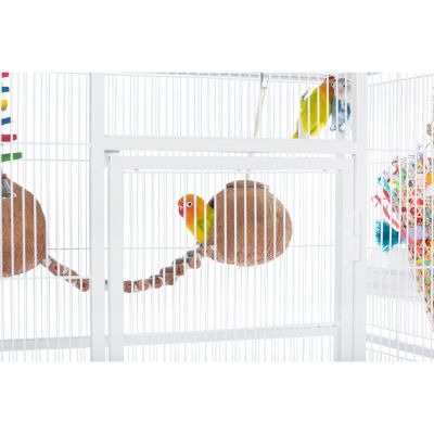 Prevue Pet Products Naturals Double Coconut Walk for Small Animals and ...