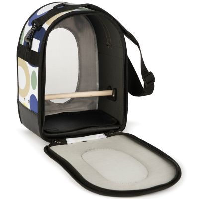 Image showing  Soft Sided Bird Travel Carrier with Perch, Small