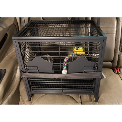 Image showing 5 th Prevue Pet Products Steel Travel Bird Carrier