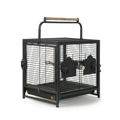 Image showing 9 th Prevue Pet Products Steel Travel Bird Carrier