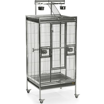 Prevue Pet Products Stainless Steel Playtop Bird Cage