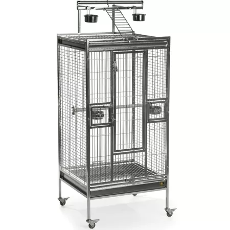 Prevue Pet Products Stainless Steel Bird Cage with Play Top Pet Bird Cages