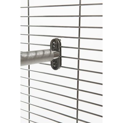 Image showing 13 th Prevue Pet Products Stainless Steel Playtop Bird Cage