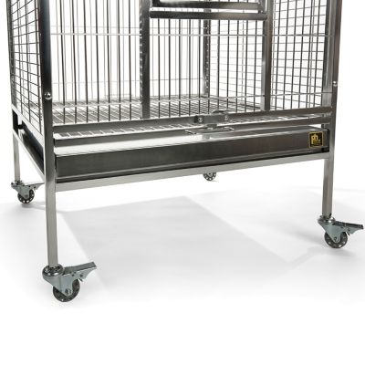 Image showing 15 th Prevue Pet Products Stainless Steel Playtop Bird Cage