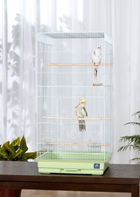 Image showing  36 in. Tall Tiel Bird Cage, Green