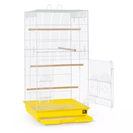 Prevue Pet Products Tiel Tall Bird Cage Yellow Pet Bird Cages