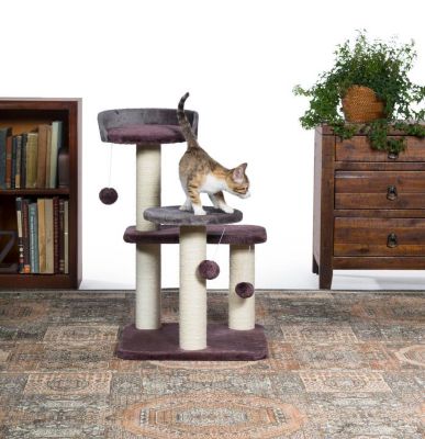 Image showing 5 th Prevue Pet Products 28.38 in. Kitty Power Paws Cat Play Palace