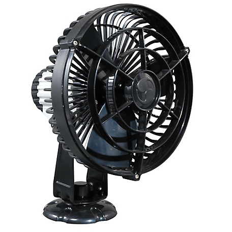 Caframo 6.5 in. Kona 12V Weatherproof Fan, Black