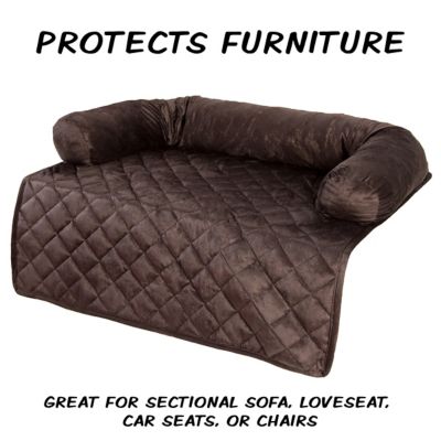 Image showing  Furniture Protector Pet Cover with Bolster, Polyester