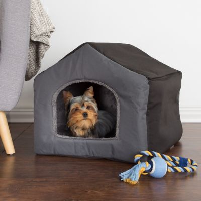 Image showing  Cozy Cottage House Shaped Pet Bed