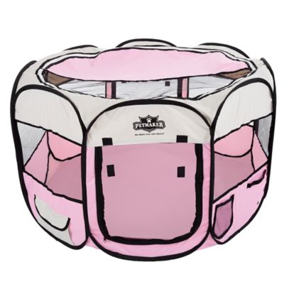 Image showing 7 th PETMAKER Indoor/Outdoor Portable Pop-Up Pet Play Pen with Carrying Bag