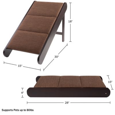 Image showing  Foldable Pet Ramp for Dogs Up to 80 lb., 18 in.