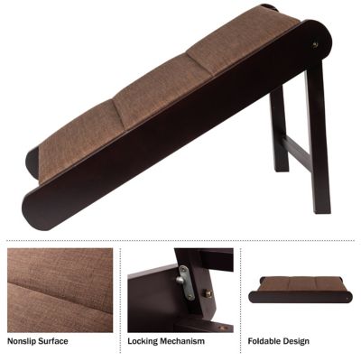 Image showing  Foldable Pet Ramp for Dogs Up to 80 lb., 18 in.