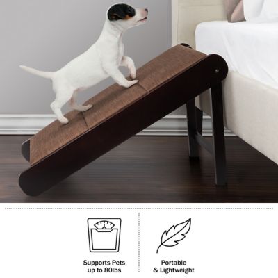 Image showing 5 th PETMAKER Foldable Pet Ramp for Dogs Up to 80 lb., 18 in.