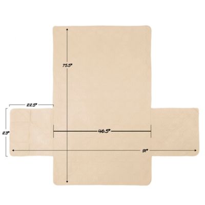 Image showing  100% Waterproof Loveseat Furniture Cover, Tan