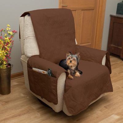 PETMAKER 100% Waterproof Chair Furniture Cover, Brown