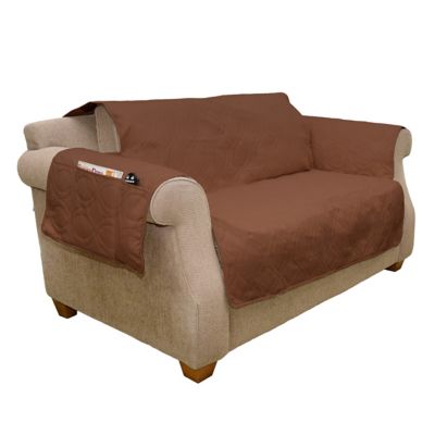 Image showing  100% Waterproof Loveseat Furniture, Brown