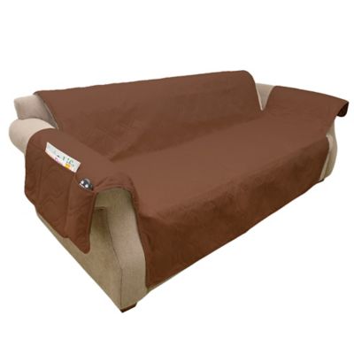 Image showing  100% Waterproof Couch/Sofa Furniture Cover, Brown