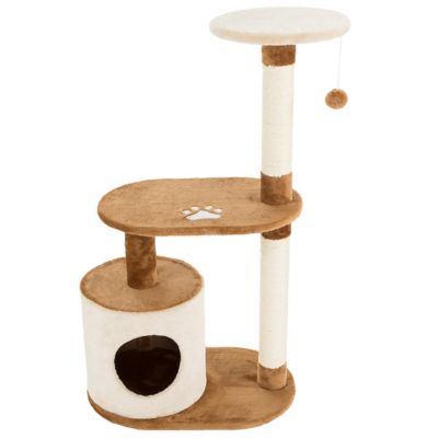 Image showing 6 th PETMAKER 37 in. 3-Tier Sleep and Play Cat Tree Condo