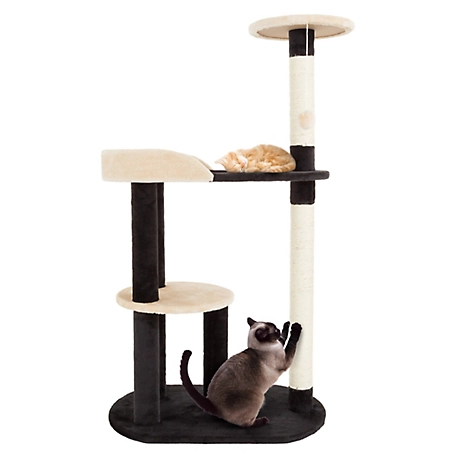 PETMAKER 42 in. 3-Tier Sleep and Play Cat Tree