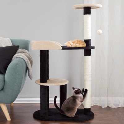 Image showing  42 in. 3-Tier Sleep and Play Cat Tree