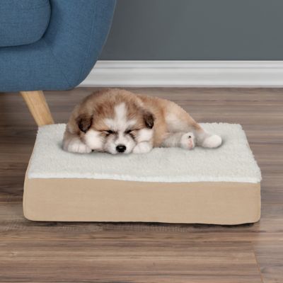 Image showing 5 th PETMAKER Orthopedic Sherpa Top Memory Foam Mattress Pet Bed