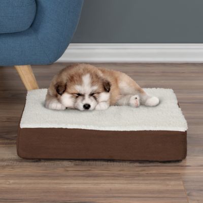 Image showing 5 th PETMAKER Orthopedic Sherpa Top Memory Foam Mattress Pet Bed