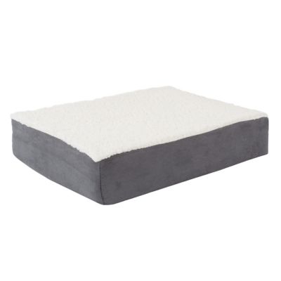 Image showing 6 th PETMAKER Orthopedic Sherpa Top Memory Foam Mattress Pet Bed