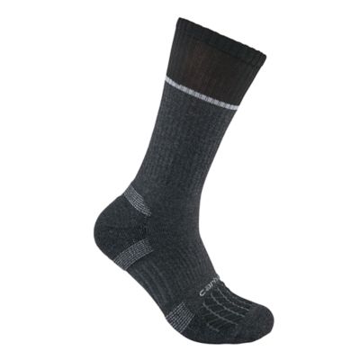 Image showing  Men's Force Performance Steel-Toe Crew Socks, 2-Pairs, SC0012MASST03-L