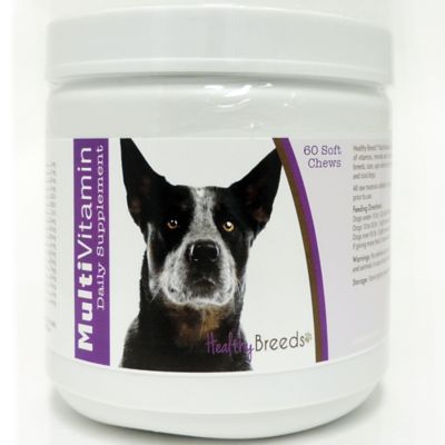 Healthy Breeds Multi-Vitamin Soft Chew Dog Supplement for Australian Cattle Dogs, 60 ct.