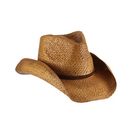 Club Pack of 6 Brown Men Adult Cowboy Hat Costume Accessories