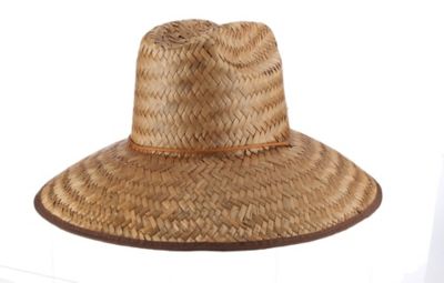 STRAW BUCKET HAT