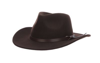 Dorfman pacific wool felt crushable store outback hat