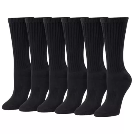 Blue Mountain Women's Anti-Odor Socks 3 Pairs Women's Crew Socks