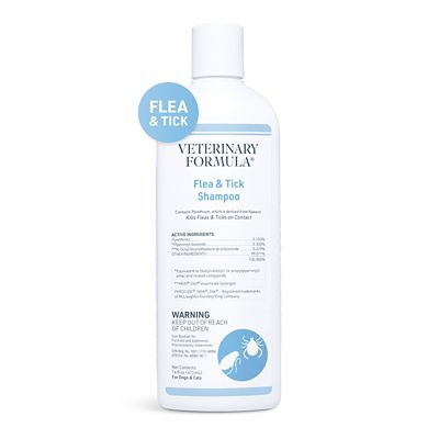 Veterinary Formula Clinical Care Flea and Tick Shampoo, 16 oz.