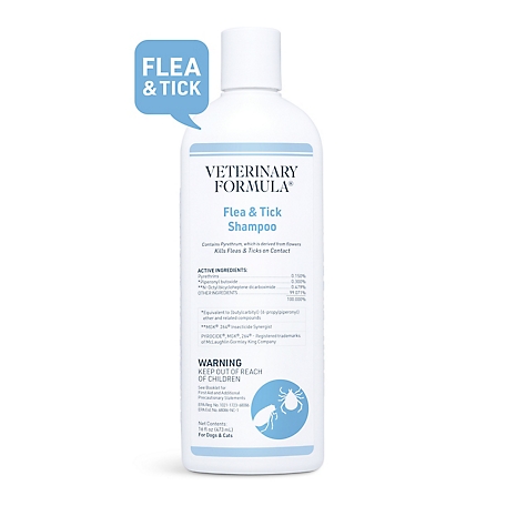 Veterinary Formula Clinical Care Flea and Tick Shampoo, 16 oz.