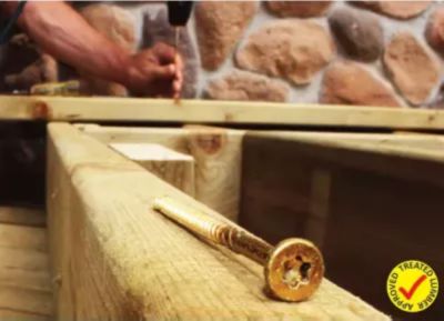 Image showing 9 th GRK #9 x 2in. Star Drive Bugle Head R4 Multi-Purpose Wood Screws, 110 pk.