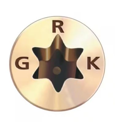 Image showing  #10 x 4 in. R4 Self-Countersinking Flat-Head Multi-Purpose Screws, 50-Pack