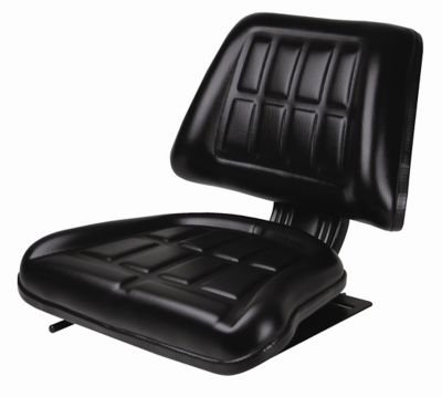 CountyLine 16.5 in. Universal Compact Tractor Seat, Black