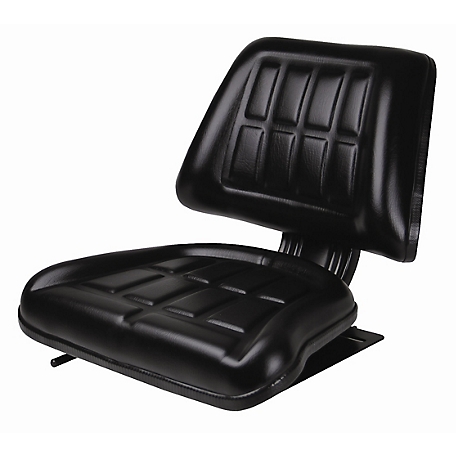 CountyLine 16.5 in. Universal Compact Tractor Seat, Black
