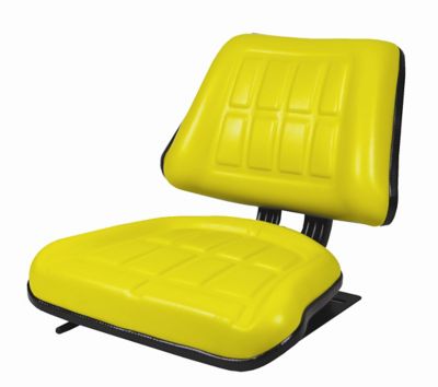 CountyLine 16.5 in. Universal Compact Tractor Seat, Yellow