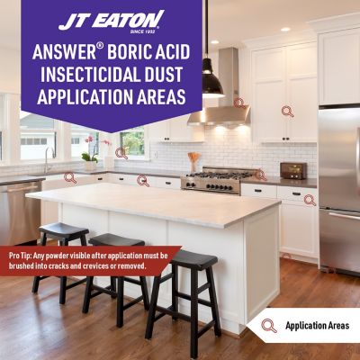 Image showing  25 lb. Answer Boric Acid Insecticidal Dust