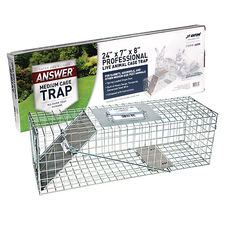 CountyLine 1-Door Catch and Release Live Animal Trap, 58 in. x 17 in. x 26  in. at Tractor Supply Co.